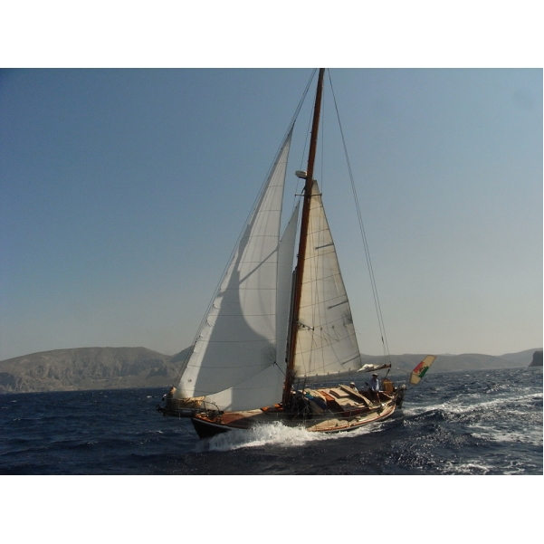 Yacht  Spitzgatt-Kutter Griechenland Mittelmeer Bild 1